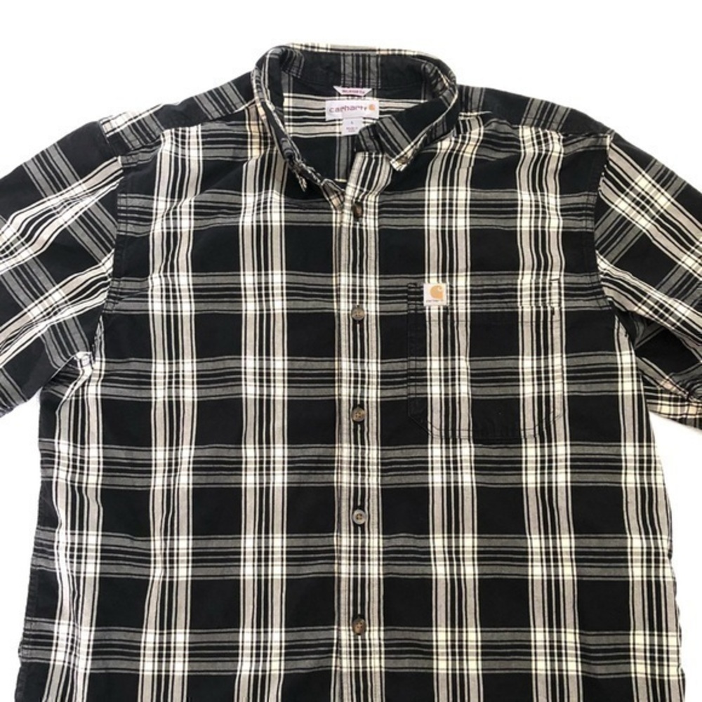 Carhartt Men's Button Down Shirt Size Large - Picture 1 of 6